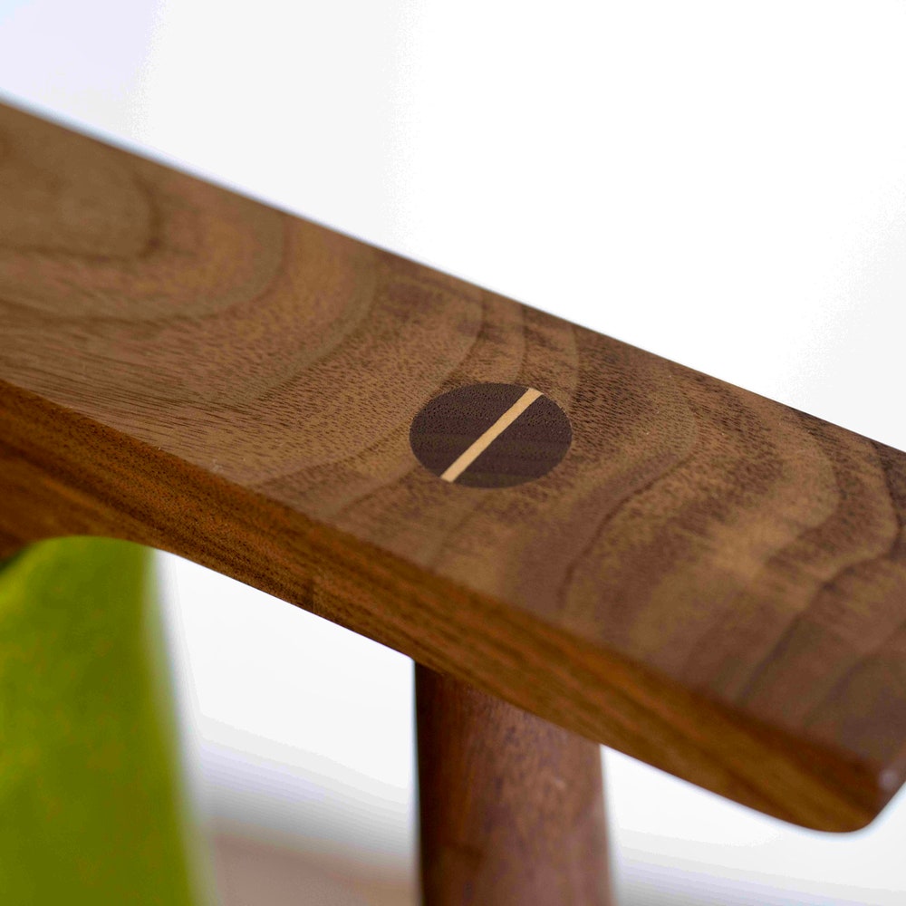 Bed No. 3.5 – Premium Handmade Solid Wood Bed Frame with Leather Upholstered Headboard | Customizable Design | Built to Last - Image 3