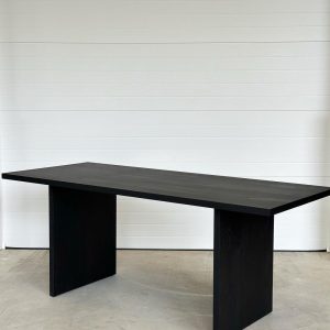 Modern Dining Table | Dimensional Dining Table | Black Dining Table |