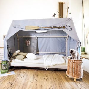 Gray Canopy Bed, Montessori Bed Canopy, Montessori Mouse, Bed Canopy Curtains, Play Tent, Bed Baldachin, Canopy Bed, Montessori Bed Canopy