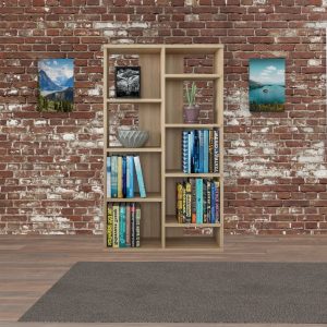 Geometric Bookshelf Modular Furniture Modern Bookcase Room Divider Book Shelves For Living Room Bookshelf Decor Custom Bookcase