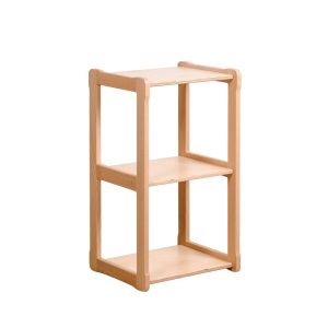 MONTESSORI Bookshelf Half MIDI Toy SHELF, Nursery Shelves, Birch Plywood Nursery Toddler Shelf, Baby registry item Gift for kids