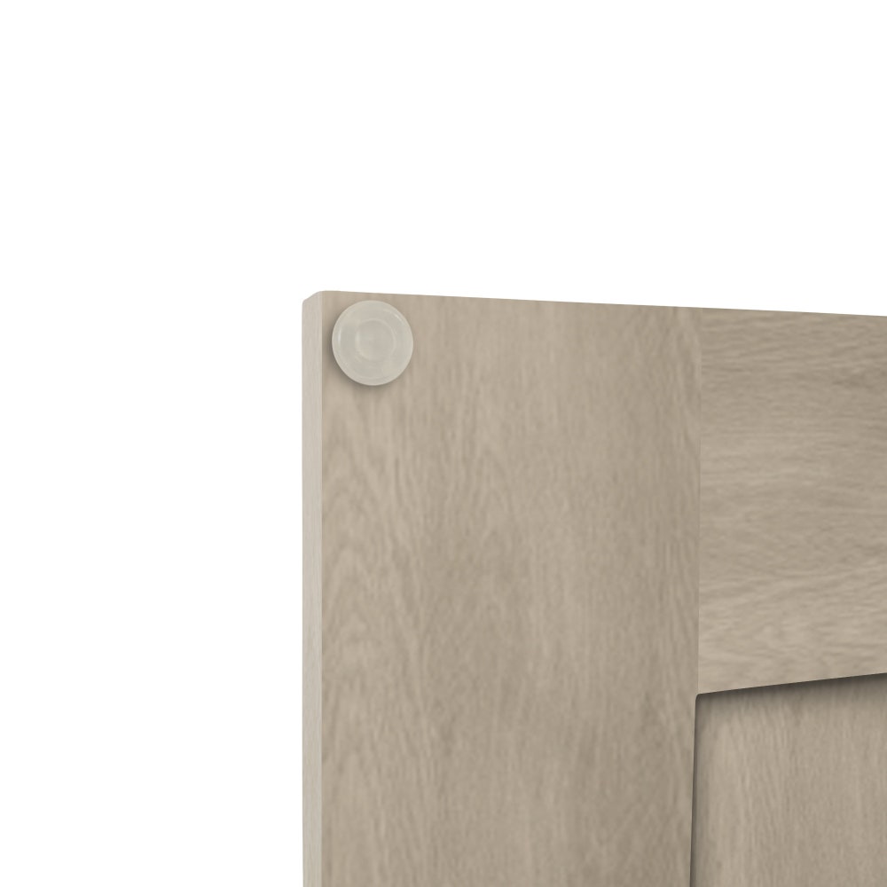 24" Grey Bathroom Vanity for Single Sink, Greige Stained Traditional Comtemporary Bath Cabinet Furniture Storage Organization - Image 4