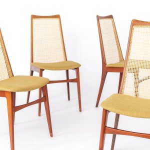 Set of 4 Vintage Dining Chairs by Wilhelm Benze GmbH, Germany (1960s)