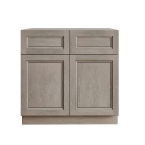 il_1000x1000.5480413723_hmu3.jpg 36" Grey Bathroom Vanity for Single Sink, Greige Stained Traditional Comtemporary Bath Cabinet Furniture Storage Organization