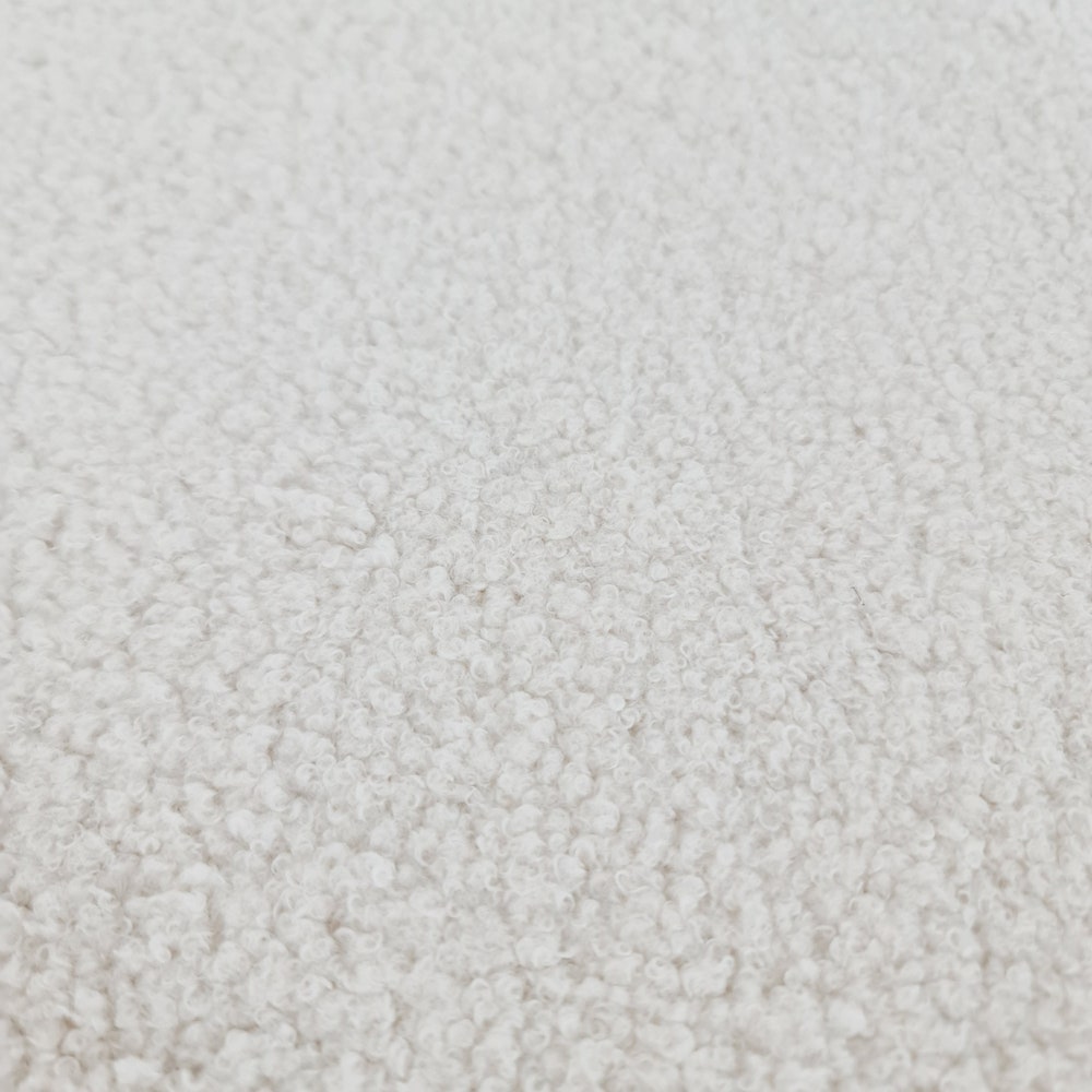 Vintage Mid Century teak +Teddy farbic dining chairs By Peter Hvidt & Orla Molgaard-Nielsen, 1960s, Set of 2 - Image 8