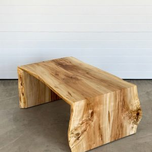 Live Edge Coffee Table | Waterfall Coffee Table | Modern Coffee Table | Custom Coffee Table