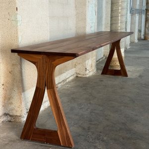 ZETA Trestle Table, Drop-leaf Table, Expanding Table, Console Table, Sofa Table, Entryway Table