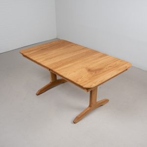 il_1000x1000.5552967622_9z6z.jpg Solid Oak Table, Extendable Wood Dining Table, Custom Oak Table for Dining Room or Kitchen, Oak Dining Table with Extensions