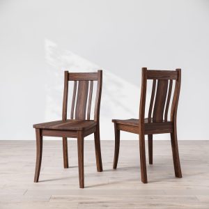 Solid Wood Shapleigh Dining Chair, Wooden Chair, Dining Chair, Walnut Dining Chair, Black Walnut Dining Chair, Black Chair, Custom Chair