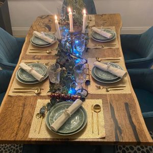 The Live Edge  Solid wood dining table, Meeting table, Dining Table, Dining Table, Natural dining table, Kitchen dining table