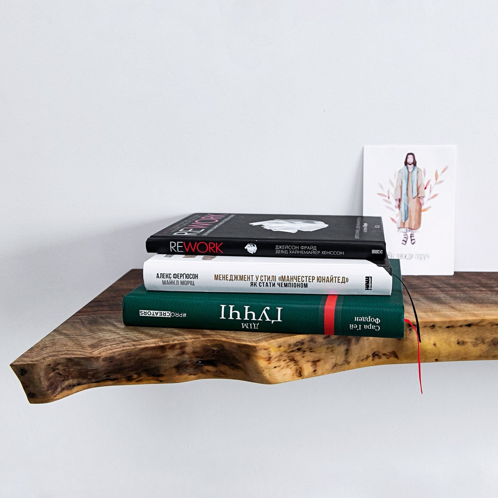 Large Walnut Floating Shelves, Bathroom Wall Floating Shelves, Live Edge Book Shelves, Custom Corner Floating Shelves, Wood Floating Shelves