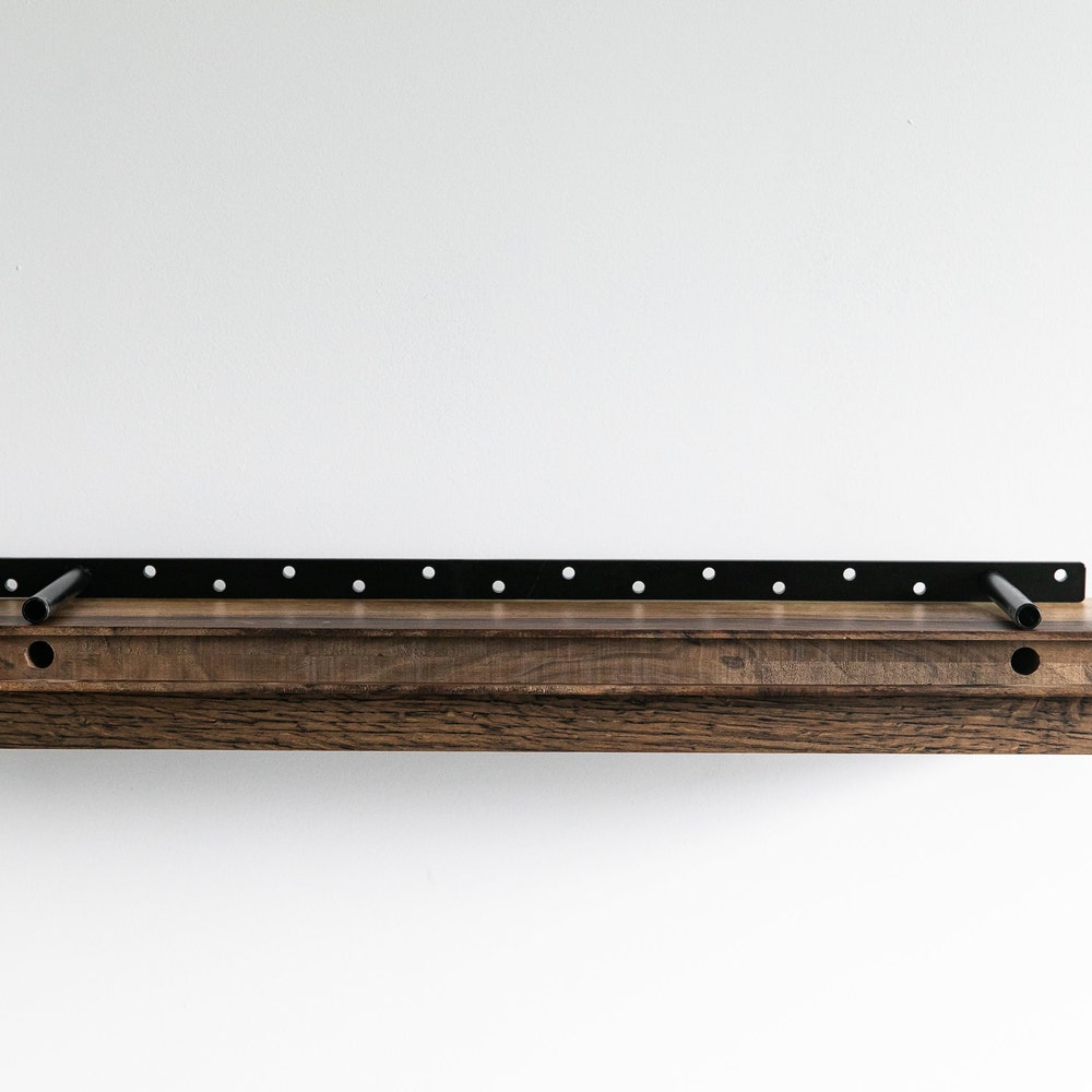 Live Edge Walnut Floating Shelves, Custom Wood Shelves, Floating Wood Shelves for Kitchen, Floating Book Shelves, Heavy Duty Floating Shelf - Image 10