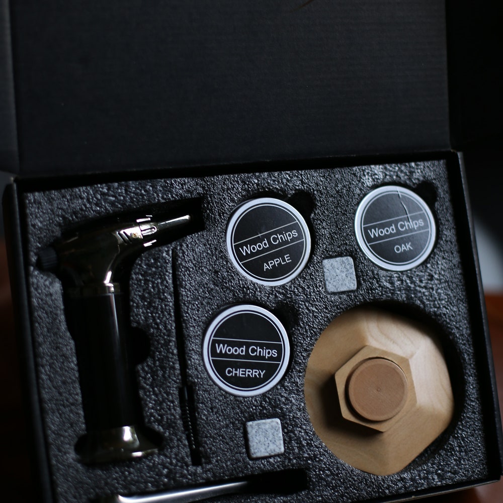 Five Optics Wall Mount Drinks Dispenser - Whiskey Dispenser And Smoker Kit Set - Unique Gifts - Bachelor Party Decor- Industrial Bar Decor - Image 11