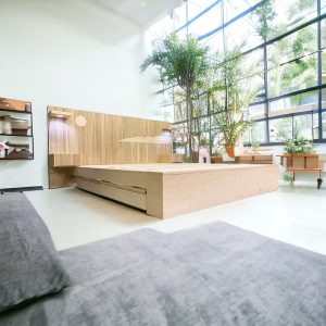 Bed Frame Personalized Gift - "Alaskan Dream" Unique Platform Bed Frame for New Home Gift - Handcrafted Wooden Bed Frame - Custom Frame