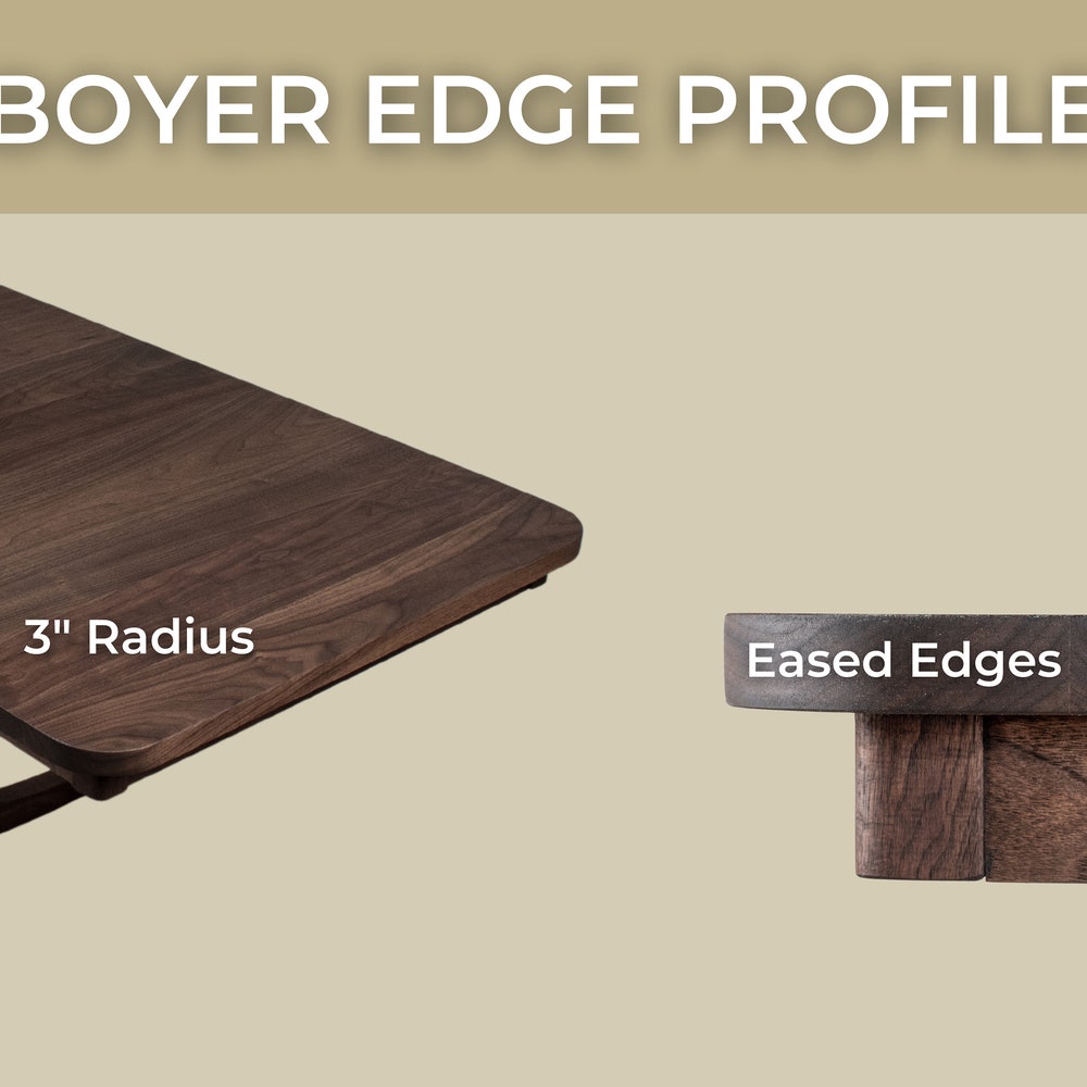 Dining Table with Leaves, Extendable Walnut Dining Table on Trestle Base, Blackened Walnut Farmhouse Table, Extending Trestle Table - Image 6