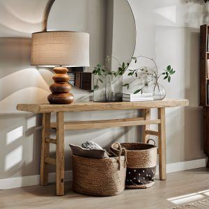 il_1000x1000.5692181121_3n96.jpg Console Table, Unique Rustic/Reclaimed Wood, Custom Farmhouse Hallway Sofa Entrway Wooden Solid Foyer Dresser Entry Table Gift for Women/Her