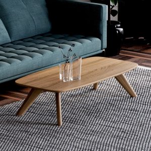 Wooden Coffee Table - Modern coffee table - Unique coffee table - Minimalist coffee table - Solid oak coffee table - Scandi coffee table