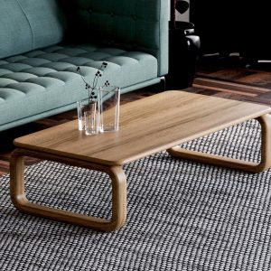 Modern Coffee Table - Aesthetic coffee table - Wooden oak coffee table - Minimalist coffee table - Scandi coffee table - Unique coffee table