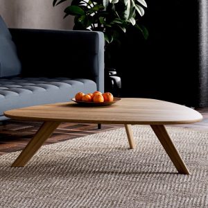Modern Coffee Table - Unusual shape coffee table - Low coffee table - Wooden coffee table - Mid-century coffee table - Unique coffee table