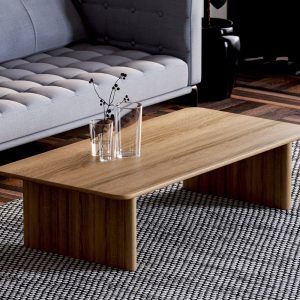 Modern Coffee Table - Wooden oak coffee table - Minimalist coffee table - Aesthetic coffee table - Japandi coffee table - Living room table