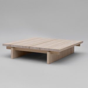 Solid wood coffee table for the living room - Olivera