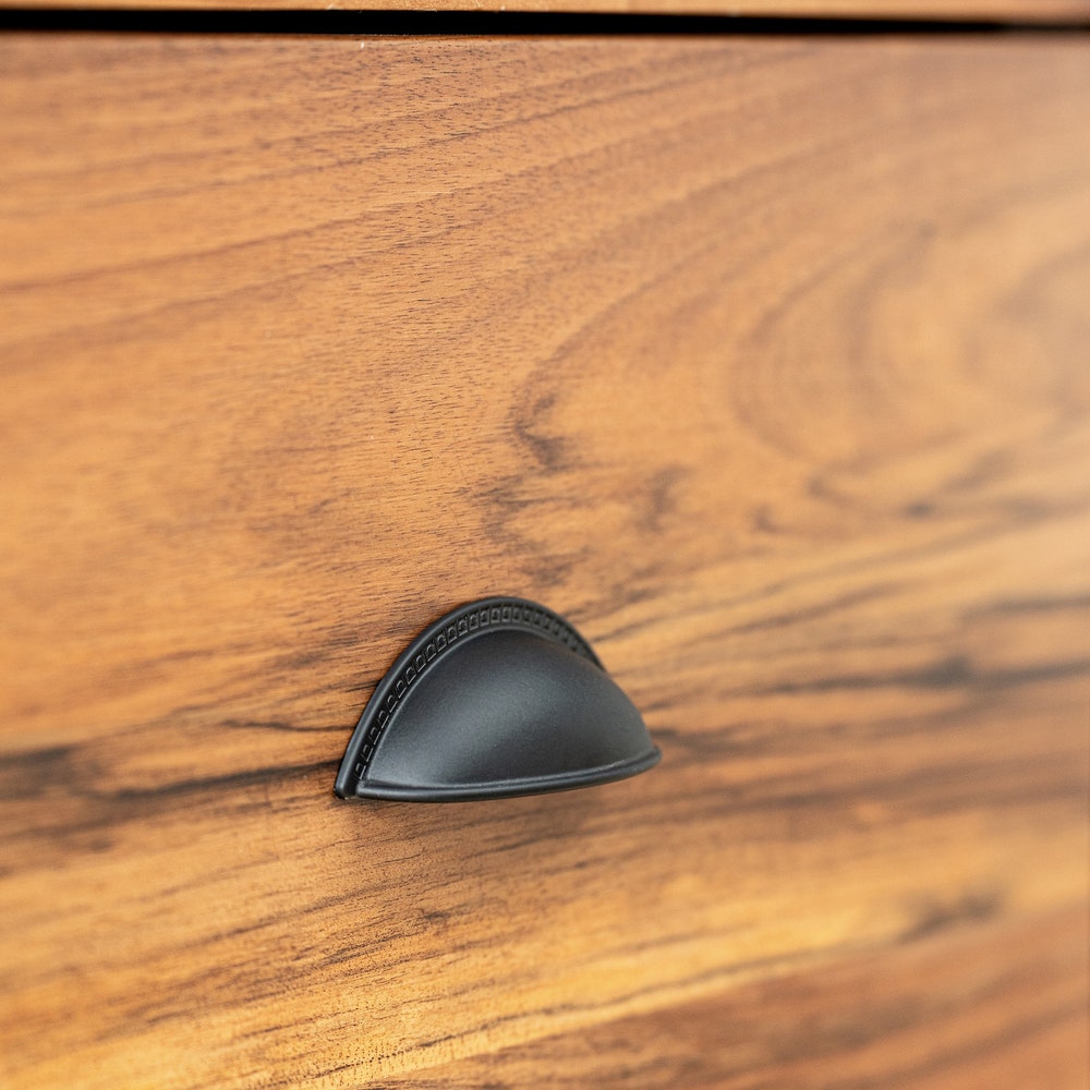 Handmade Walnut Wooden TV Stand, Farmhouse TV Stand with Storage, Artisan-Crafted Drawer TV Unit, Large Cabinet with Drawers, Console Table - Image 6