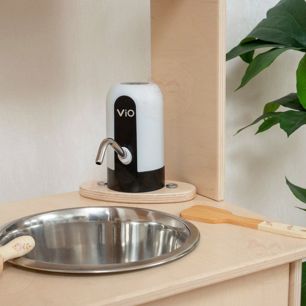 Wooden Play Kitchen for Kids, Toy Kitchen, Kitchen Pretend Play for Toddler, Montessori Eco Toy - Image 10