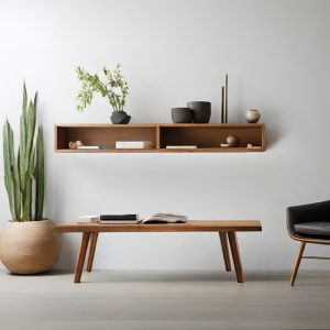 Customizable Floating Solid Wood Console Table Entryway Table, Bedside Wooden Table, Wall Mounted Console, Hallway Console, Dressing Table