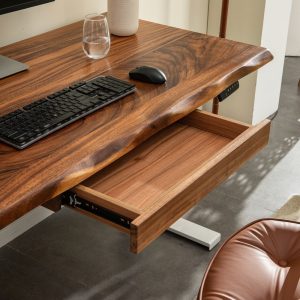 Drawer – Drawer Add-on, South American Walnut, Desk Drawer, Coffee Table Drawer, Desk Storage, Coffee Table Storage, Desk, Coffee Table