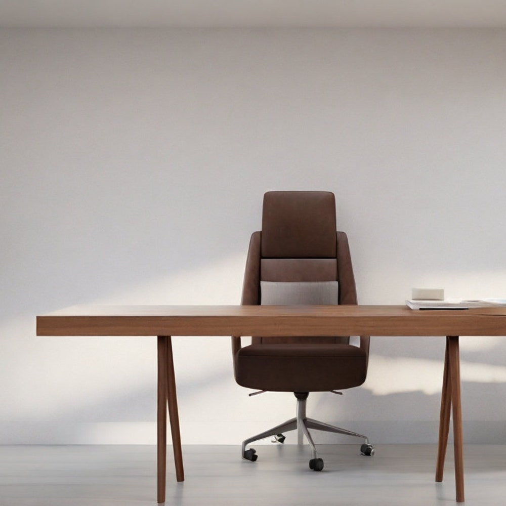 Wooden Table Leg, Full Set Solid Wood Snug Fit Plug-in System Table Legs, Handmade A Shaped Minimal Table