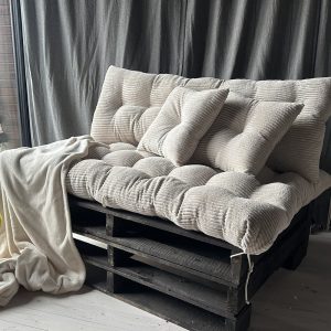 Corduroy pallet cushions| Floor cushion | Pillows for Loft furniture | Cozy Window Seat |  Floor sofa | Custom sizes | Pallet cushions set
