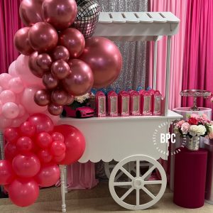 Sweet Candy Cart and Party Decor Showcase