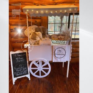 Modern Sweet Candy Cart, Stylish Display Perfect for Weddings, Birthdays, and Parties for Sale!