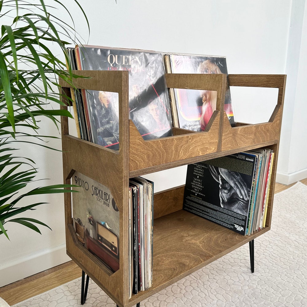 Large Vinyl Console, Vinyl Holder, Vinyl Display - Image 4