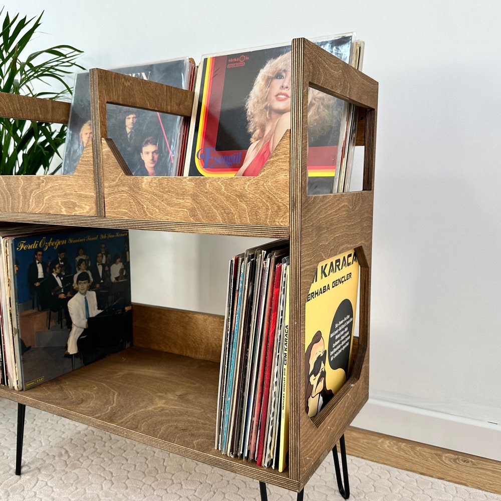 Large Vinyl Console, Vinyl Holder, Vinyl Display - Image 5