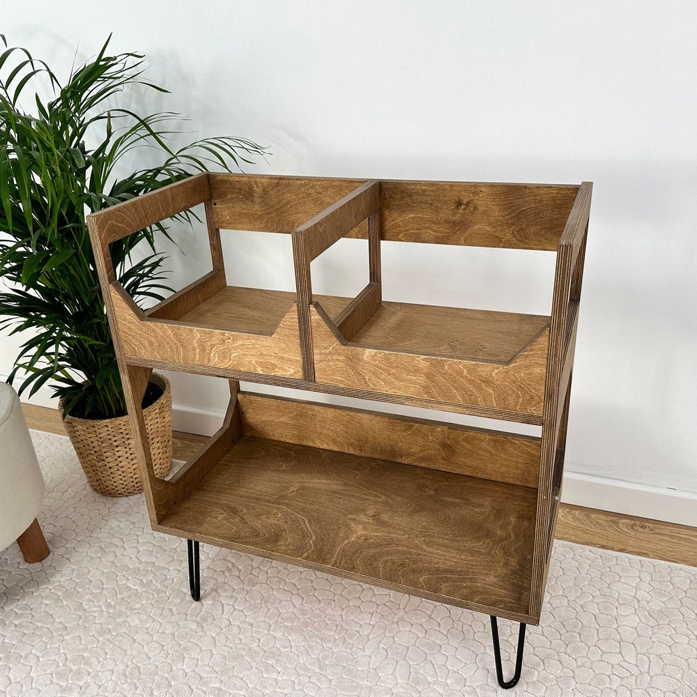 Large Vinyl Console, Vinyl Holder, Vinyl Display - Image 7