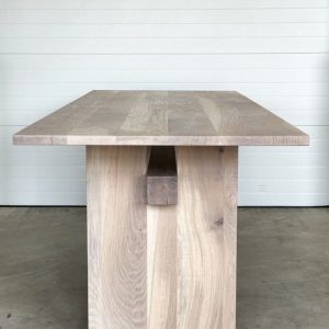 Oak Dining Table | Hardwood Dining Table | Custom Dining Table | Rustic Dining Table
