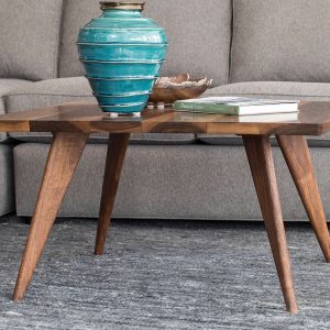 Essentials Coffee Table - Solid Wood Coffee Table - Mid-Century Modern Coffee Table in White Oak, Maple, Cherry, and Walnut