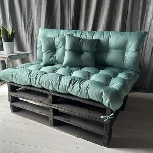 Water Resistant Outdoor Pallet Cushions | Floor cushion | Outdoor Cushions | Cushions for garden furniture | Custom sizes |