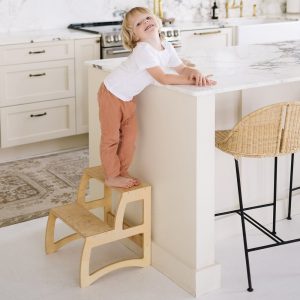 Baby step stool, Chairs for littles, Kids double stool, Potty training, Montessori furniture, Nursery decor, Kids room, Toddler bathroom