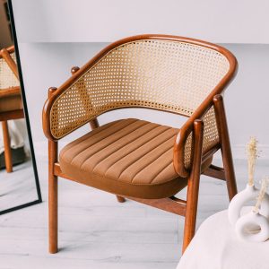 Nordic Style Mid-Century Modern, Dining chair, Kitchen, Living room, Wood, Wicker, Office Chair, Home Decoration, Interior design