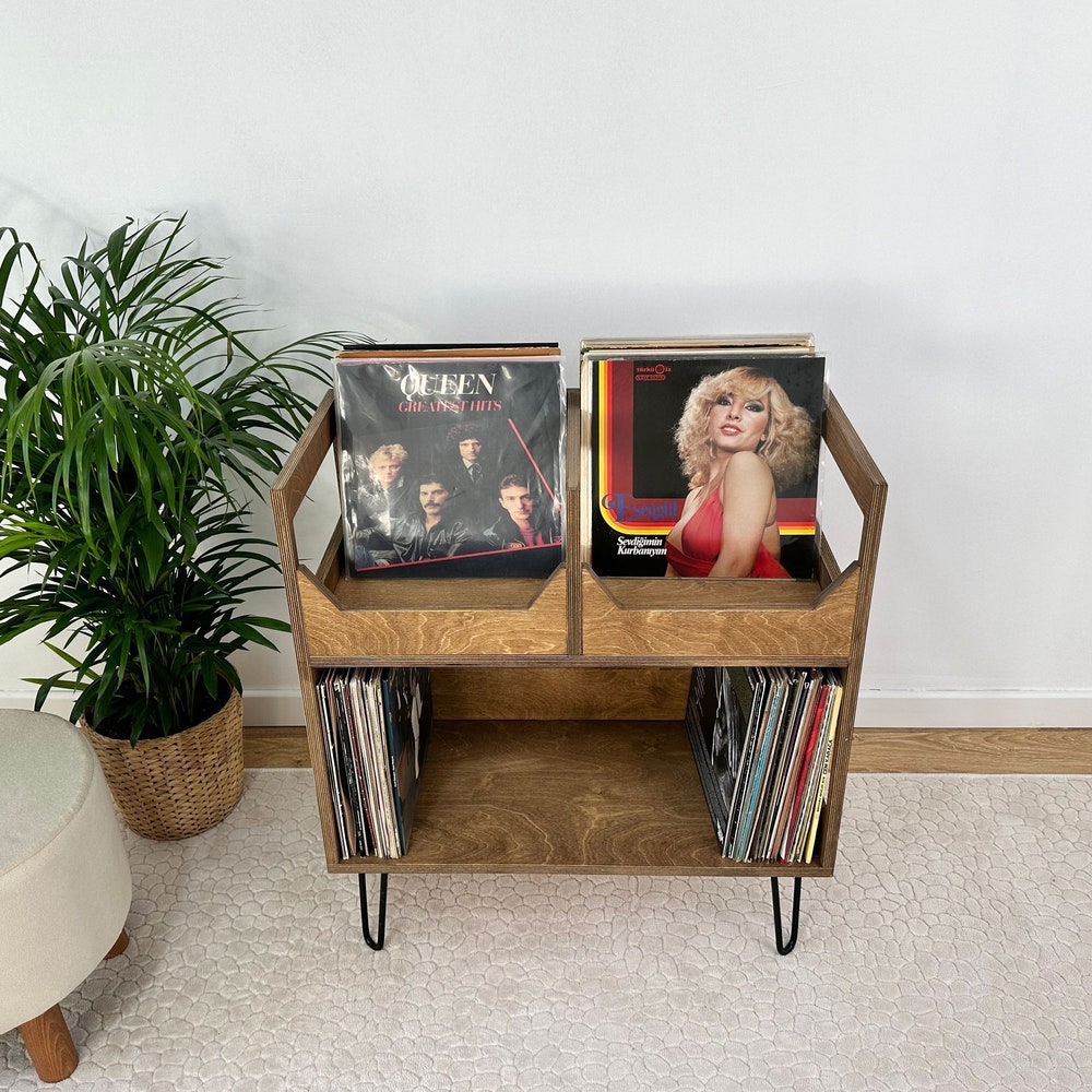 Large Vinyl Console, Vinyl Holder, Vinyl Display - Image 8