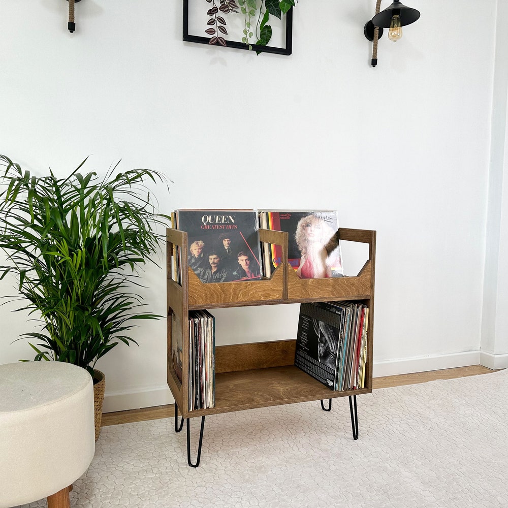 Large Vinyl Console, Vinyl Holder, Vinyl Display - Image 10