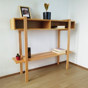 CUSTOM WIDHT Console Table, Entryway Table, Solid Wood Console Table, Free Stand Console, Mid-century Console Table, Console Furniture