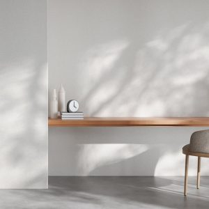 Customizable Solid Wood Niche Desk, Floating Solid Wood Recess Desk, Alcove Wooden Desk, Solid Wood Table, Wall Mounted Table