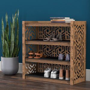 Shoe Storage, Shoe Rack, Wooden Shelves, Storage Cabinet, Entryway Organizer