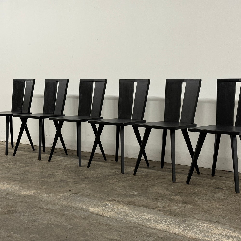 HEWN Modern Dining Chair, Sculptural Slab Side Chair, Accent Chair, Vanity Chair - Image 10