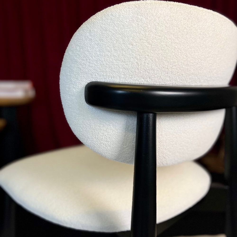 Contemporary Dining Chair, Wide Dining Chair, Modern Dining Chair, Comfortable Dining Chair, Wooden Dining Chair - Image 2