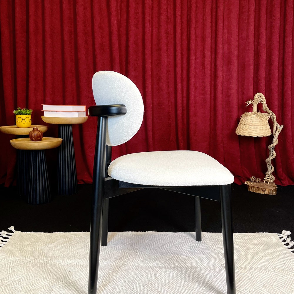 Contemporary Dining Chair, Wide Dining Chair, Modern Dining Chair, Comfortable Dining Chair, Wooden Dining Chair - Image 6