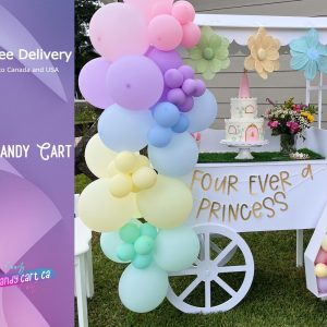 Candy Cart and Stand Decoration for Birthday Parties Weddings